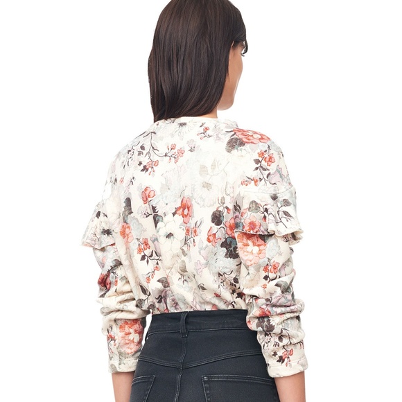 NWT REBECCA TAYLOR Lua Floral Ruffle Size Small - Picture 4 of 6